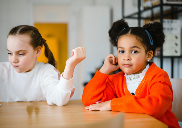 Step siblings building relationship
